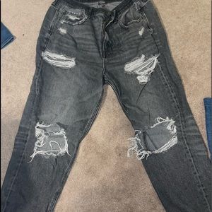 American eagle high waisted mom jeans